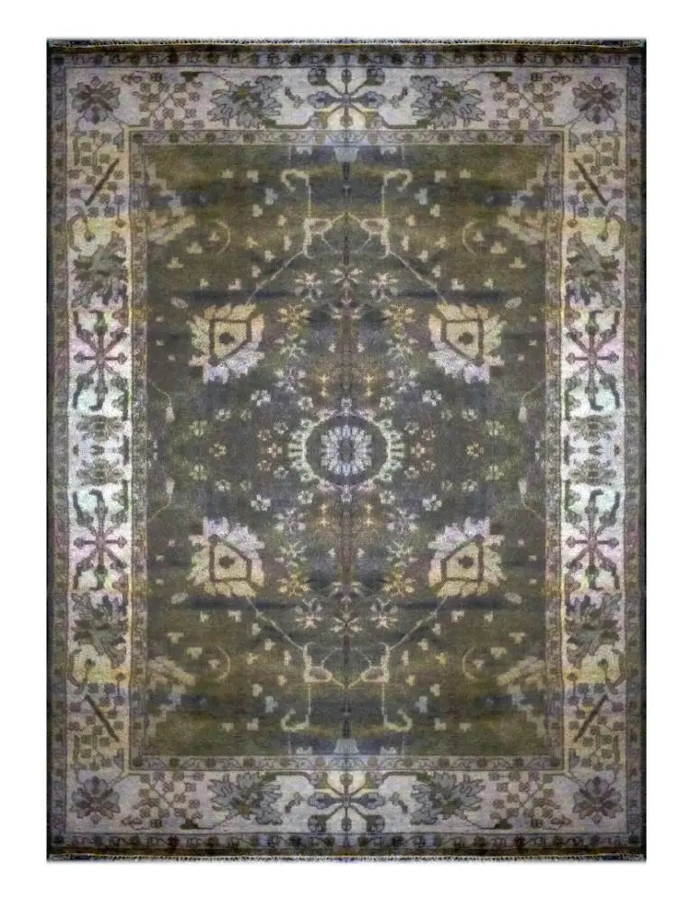 Indian Hand-Knotted Rug 13'6'' X 9'6''